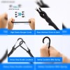 Carabiner Bungee Cords 2 ft Bungie Strap with Clips for