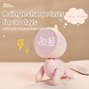 Danolt Children's Digital Alarm Clock with Light Alarm Clock Without