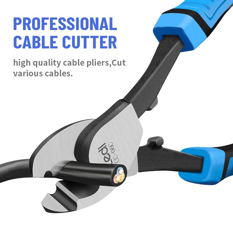 Stedi Cable Cutter, High Carbon Steel Cable Wire Cutters with