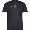 CMP - T-Shirt da Uomo, Antracite, 48