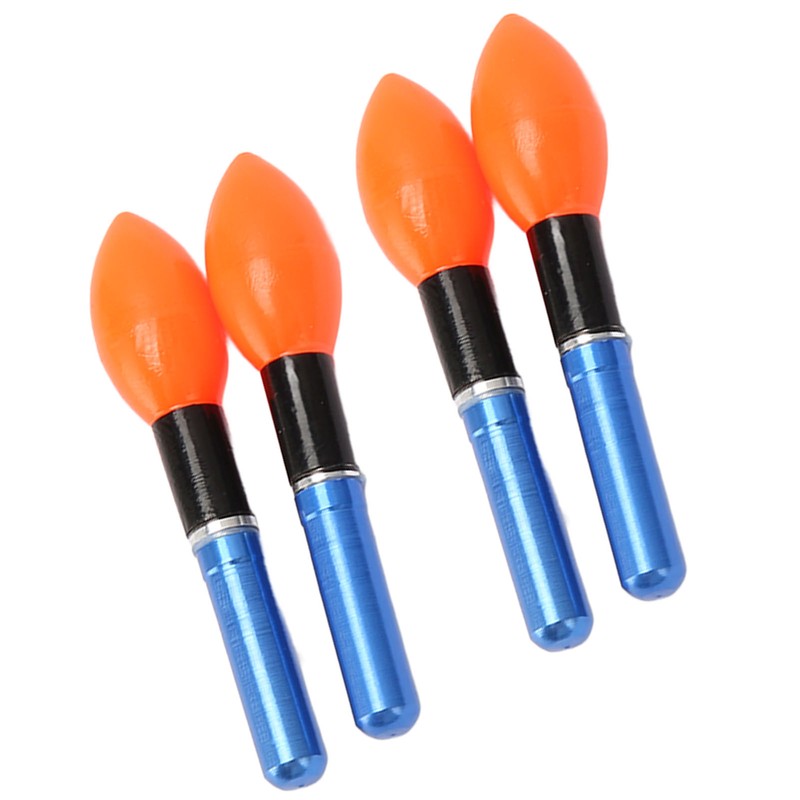 4pcs Bobber Light Glow Sticks Reusable Bulb Type Electronic Fishing