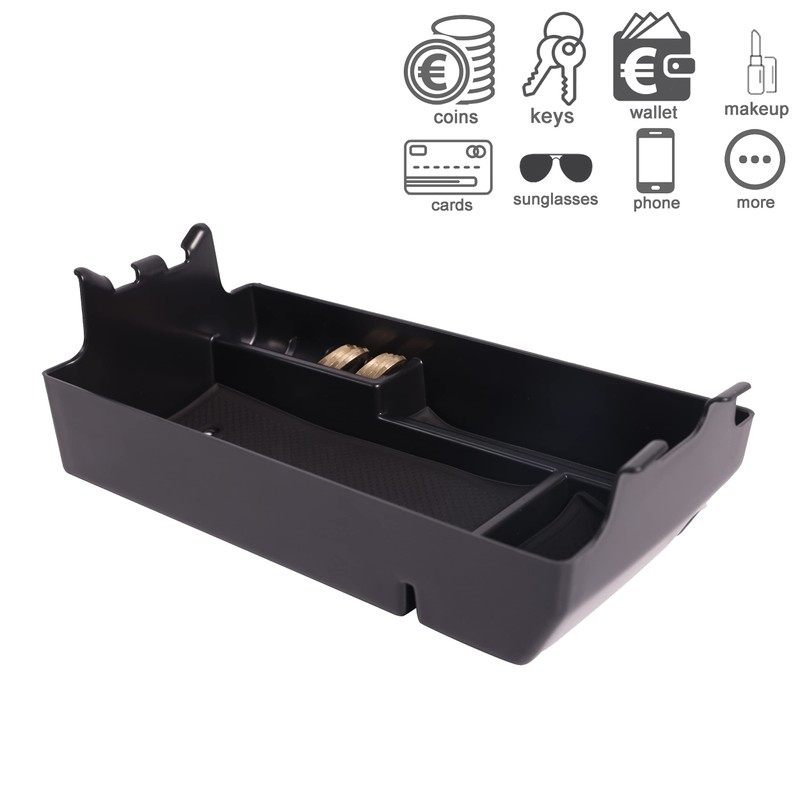 Storage Box Organizer Holder Center Console Armrest For E Class
