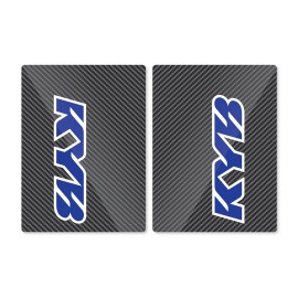 N-STYLE MX Carbon Fiber Fork Decals KYB Original N-Style MX 12ml Utlra Thick High Gloss - BLUE