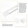 sourcing map 4pcs 57mm(2 1/4") Rubber End Caps, Round Vinyl