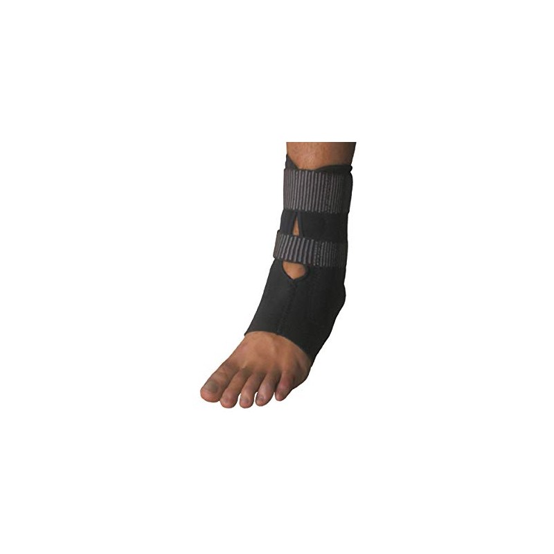 Rekordsan Adjustable Ankle Brace Black Size 1 - Pack of