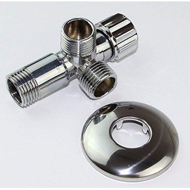 Soytich Angle Valve Corner Tap Valve with 2 x 1/2 Inch (Corner Tap 12)