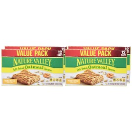 Nature Valley Soft-Baked Oatmeal Squares Peanut Butter, 4Count
