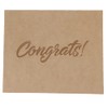 Caja para regalo 20x20x8 (Grabado"Congrats")