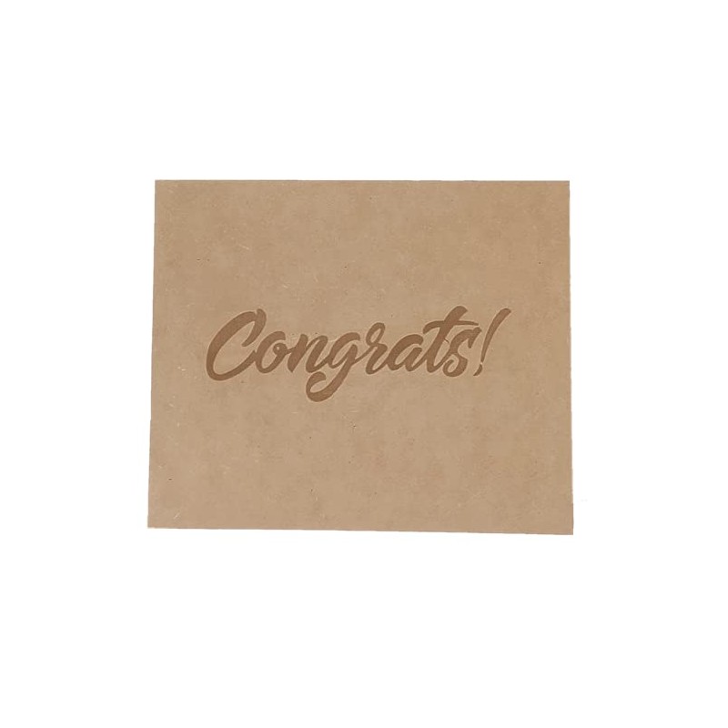 Caja para regalo 20x20x8 (Grabado"Congrats")
