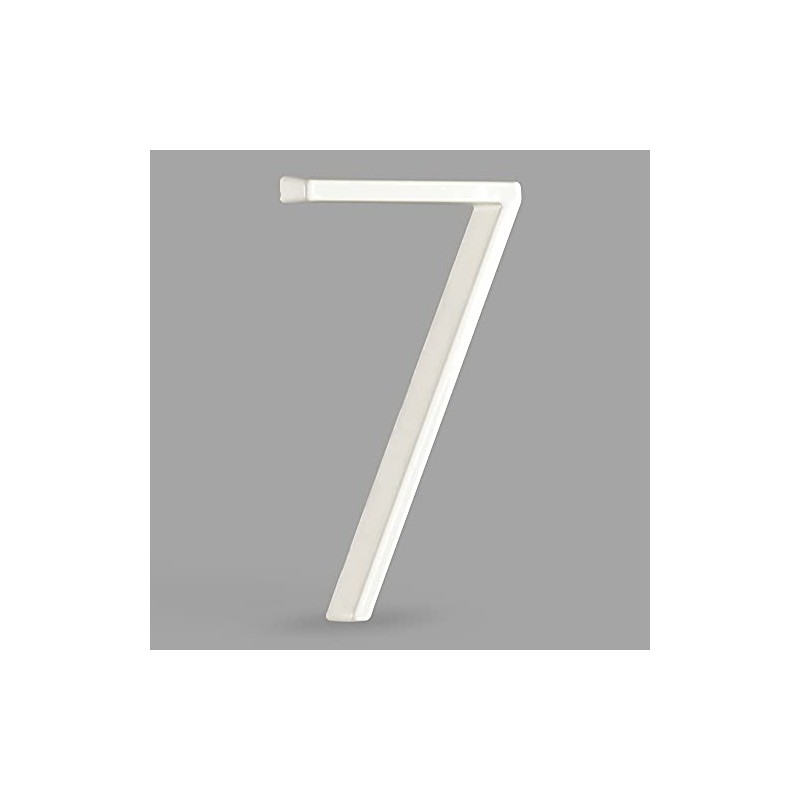 HASWARE Floating House Number Sign: 5 inch Modern Door Signage