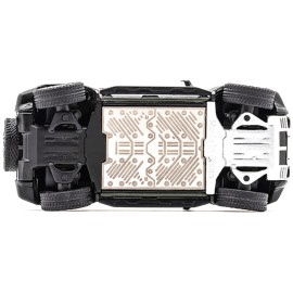 DCD 2022 GMC Hummer EV Pickup Truck White 1/64 Diecast Model Car by GCD