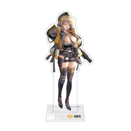 ALGERNON PRODUCT NIKKE Acrylic Stand, Anise, Approx. W1.7 - 4.1 x H4.7 inches (43 - 106 mm) x H120 mm (Acrylic)