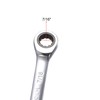 sourcing map 7/16 Inch Ratcheting Combination Wrench SAE 72 Teeth