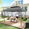 Outsunny 13' x 10' Gazebo Replacement Canopy, Gazebo Top Cover
