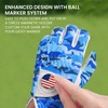 Golf Gloves Men Right Handed Golfer Left Hand with Ball