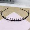 Round-twisted wire spring hair headband (Sold by the 1P unit) / 둥근꼬임 철사 스프링 헤어 머리 띠 밴드 (1P 단위 판매)