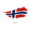 2 x Norway Airbrush Sticker 12 x 8 cm Car