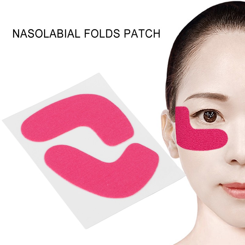 10 Sheet Nasolabial Folds Patch Women Home Beauty Salon Rose