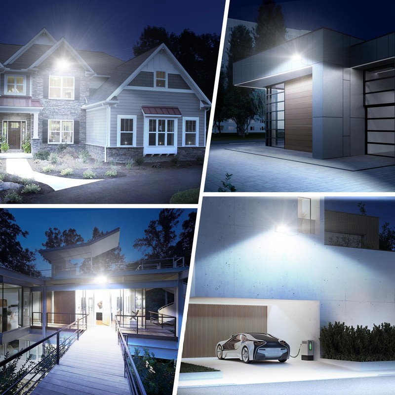 2 Pack LED Work Light, 100W LED Flood Light Outdoor