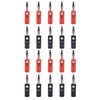 HiLetgo 20pcs 4MM Banana Plug Male Audio Speaker Jack Amplifier