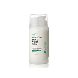 seasons love your skin protector solar facial efecto mate oil control para piel mixta a grasa con niacinamida 50 g