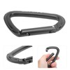 DType Mountaineering Carabiner Elastic Buckle Wear Resistant 25kN Bearing Climbling