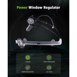 SCITOO Front Left Power Window Regulator Replacement for 1994-1997 for Honda for Accord 741-713 72250SV4A01