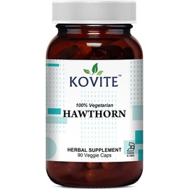 Kovite Hawthorn Berry 1000 mg Organic Hawthorne Berry per Serving - 90 Vegetable Capsules