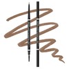 Brow Pencil, 2 Pcs Waterproof Precision Taupe Eyebrow Pencil Defines,