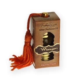 Prabhuji's Gifts Attar Oil Manjari - Body Blended with Essential Oils - Vegan for Women & Men - Arabian Fragrance - (3mL)