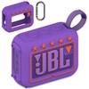 BCWXION Silica Gel Protective Cover for JBL GO4 Bluetooth Speaker,