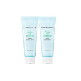 Bring Green Bamboo Hyalu Moisture Boosting Cream 100ml 2pcs / 브링그린 뱀부 대나무 히알루 수분 부스팅 크림 100ml 2개