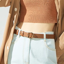 aoozleny 4Pcs D Rings Screw In Shackle Horseshoe Buckle Shape D Metal Hoop for Purse Zipper Lanyard DIY Craft Accessories (19 * 20.5mm, Silver)