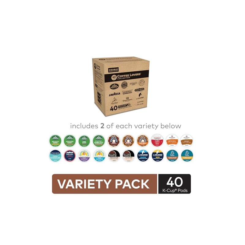 Keurig® Coffee Lover's Collection Variety Pack, Keurig Single Serve K-Cup