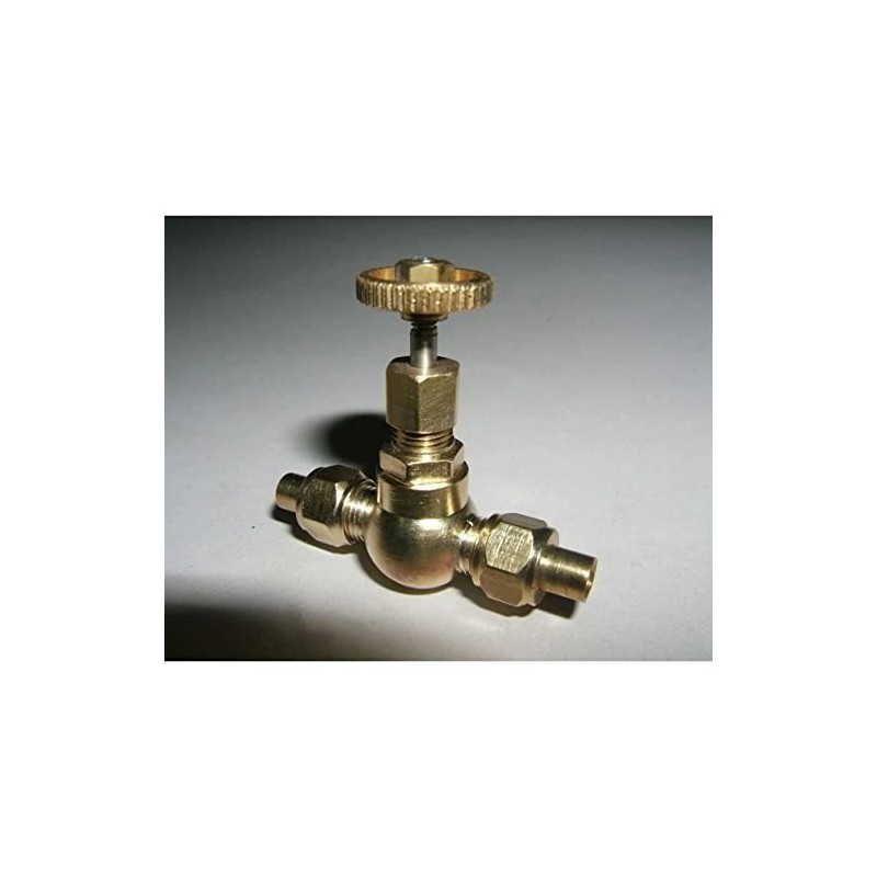 Globe Valves 1/4" pipe 180 deg 5/32" 180 deg