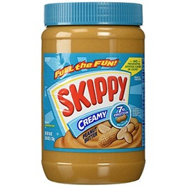 Skippy Creamy Peanut Butter, 40 OZ (Pack of 3)