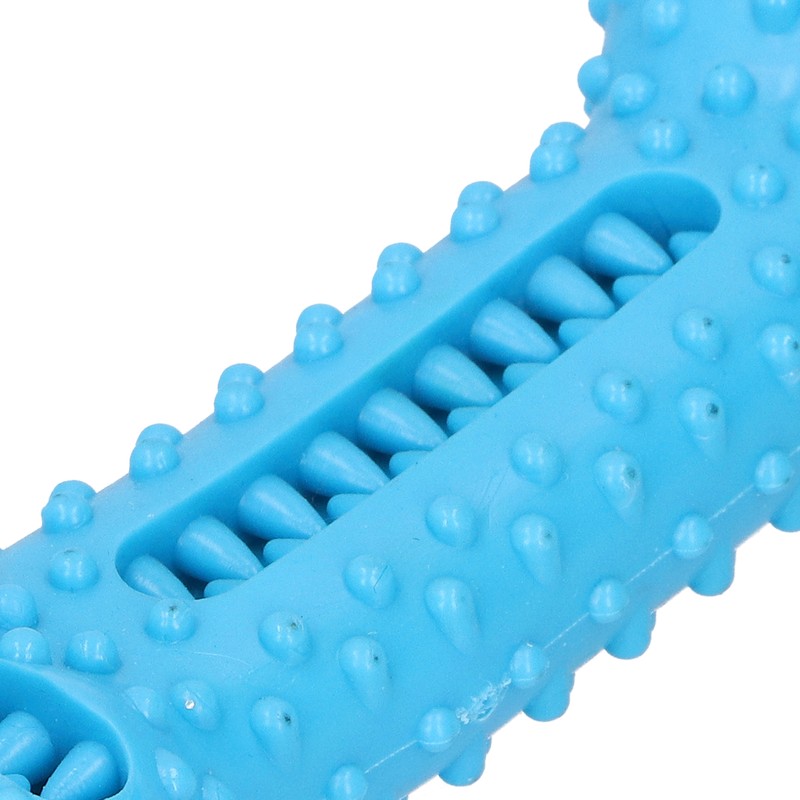 TPR Dog Teeth Cleaning Chew Toy Food Dispenser Brushing Stick