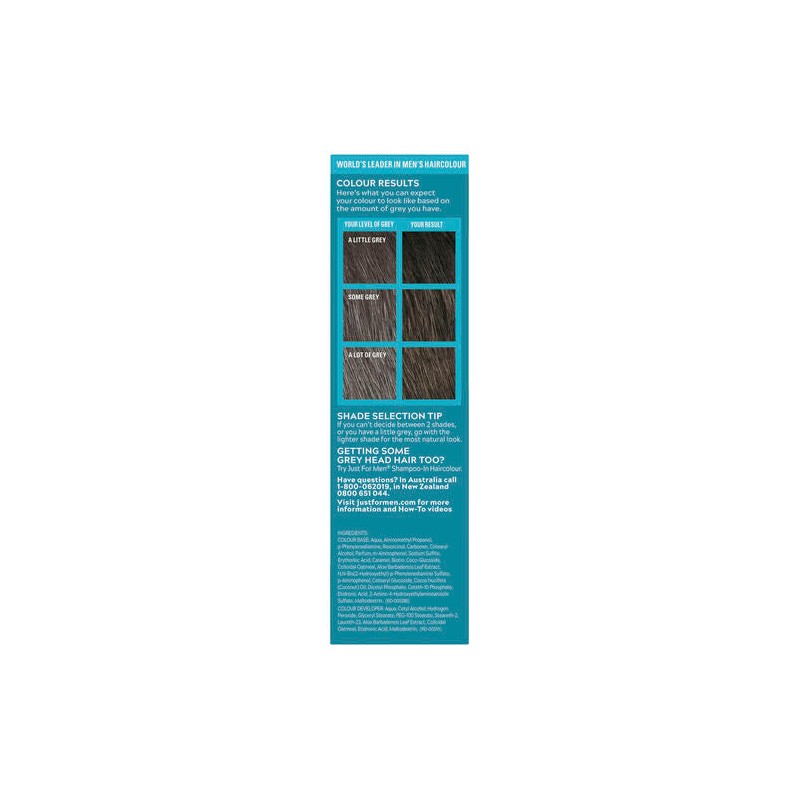 Just For Men Moustache & Beard Brush-In Colour Gel M-45