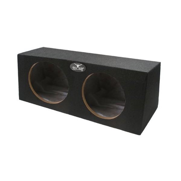 Absolute USA MDHF10 10-Inch Dual Universal Sealed Enclosure,Black