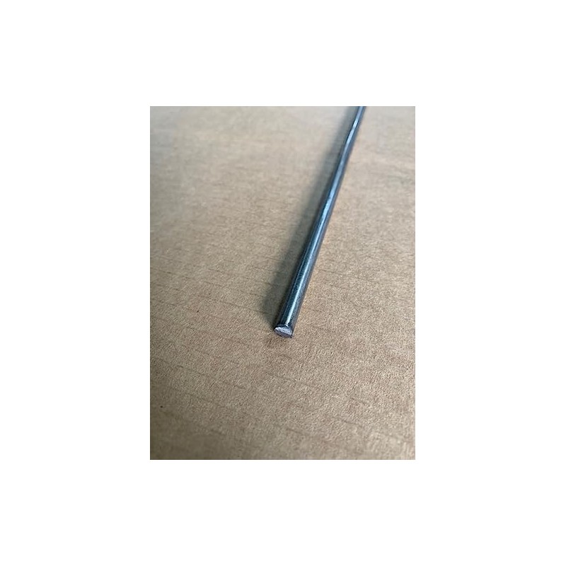1/4" Diameter Stainless Steel Round Bar, Rod, 304 Stainless (10)