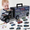 Toddler Toys for 3-4 Year Old Boys,Large Transport Cars Carrier