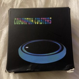 Unbranded Colorful Car Coaster Lights - LED