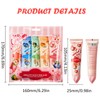 10 Pack Hand Cream Set, Natural Fruit Scent, Travel Size,