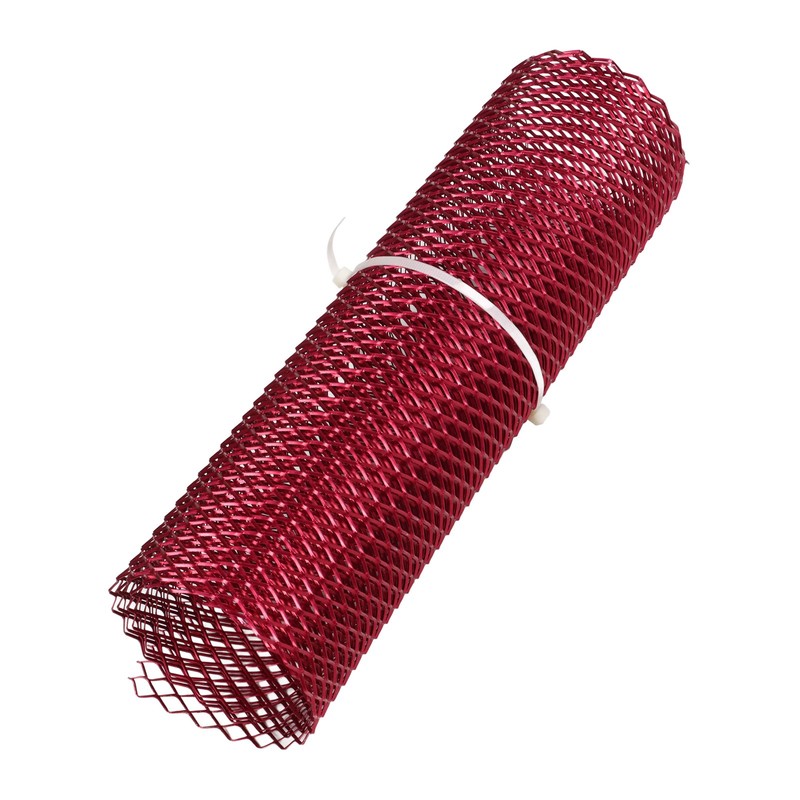 Car Front Center Grid Grille Rhombic Mesh Stable Structure Aluminum