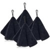 Hipruict Hanging Hand Towels with Loops, 4 Pcs Hand Towels