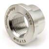 M18 x 1.5 Stainless Steel 304 Female Threaded Stepped Weld