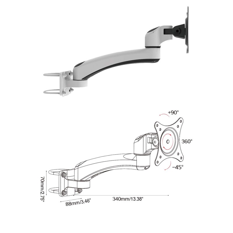 HFTEK Monitor Mount Accessory (HF79MW)