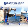 VFX All-in-One Portable Water Filter – Survival Water Purifier for