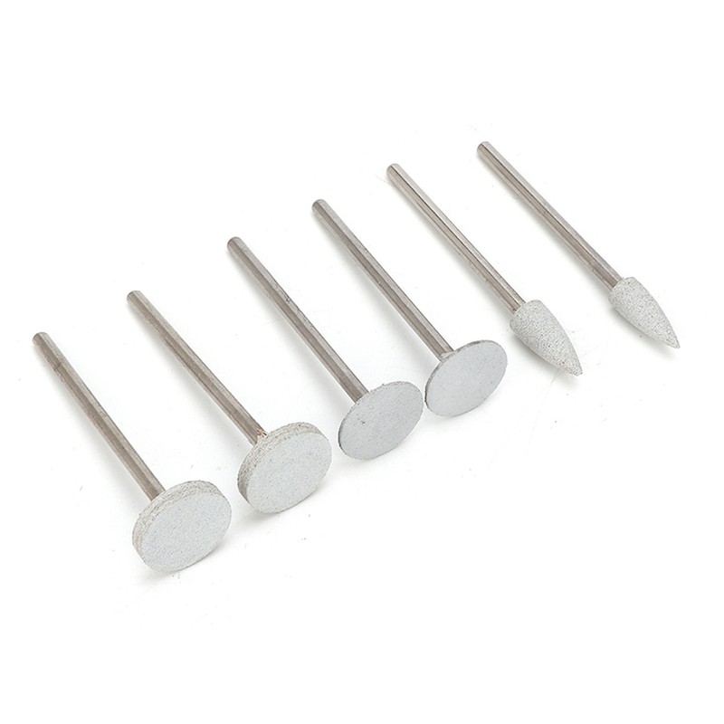 12Pcs/Set Dental Polisher Drill Grinding Head Kit Porcelain Teeth Tool