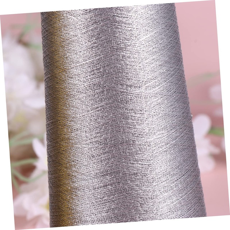 TEHAUX 4 Rolls Metallic Embroidery Threads for DIY Cross Stitch